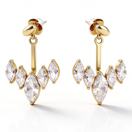 Brinco Vianne Zircónias