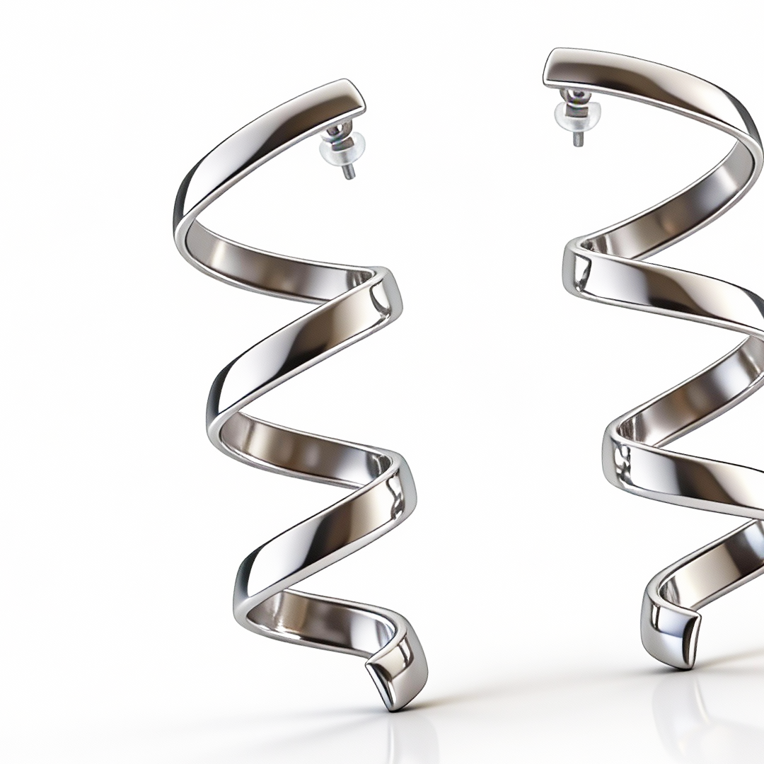 Brinco Auria Prateado