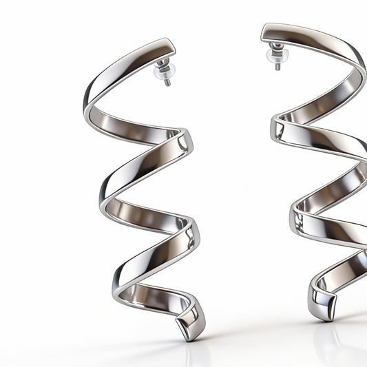 Brinco Auria Prateado