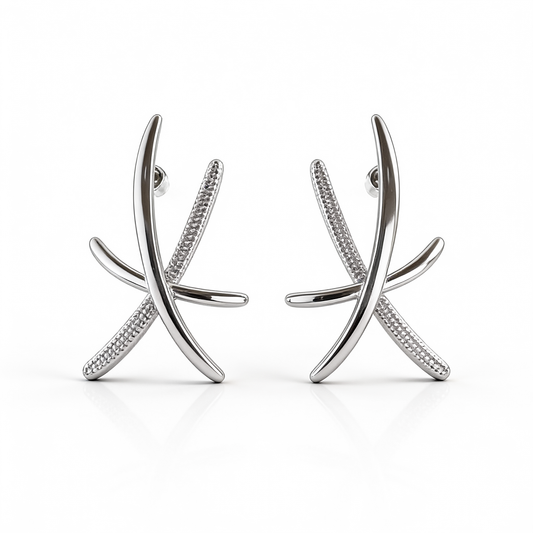 Brinco Elian Prateado