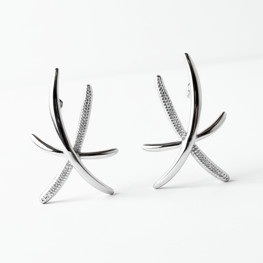 Brinco Elian Prateado