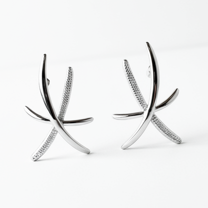 Brinco Elian Prateado