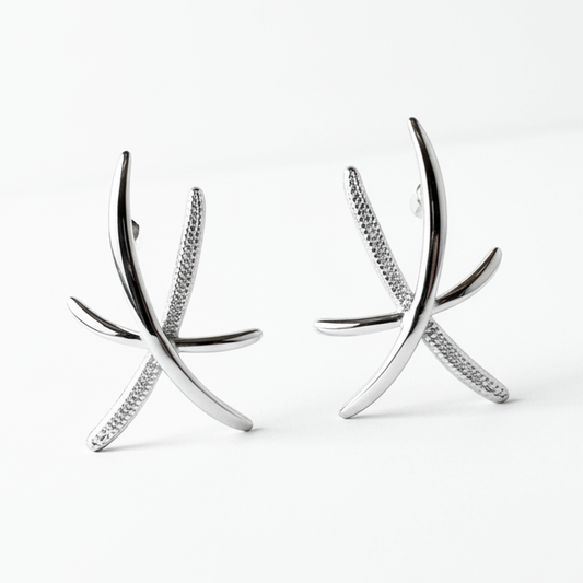 Brinco Elian Prateado