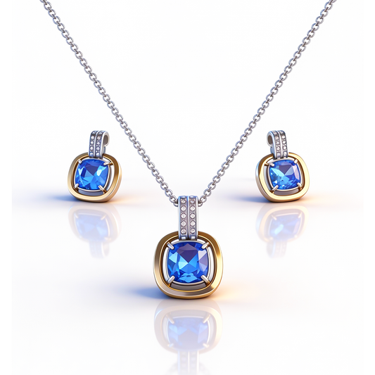 Conjunto Azzure Dourado