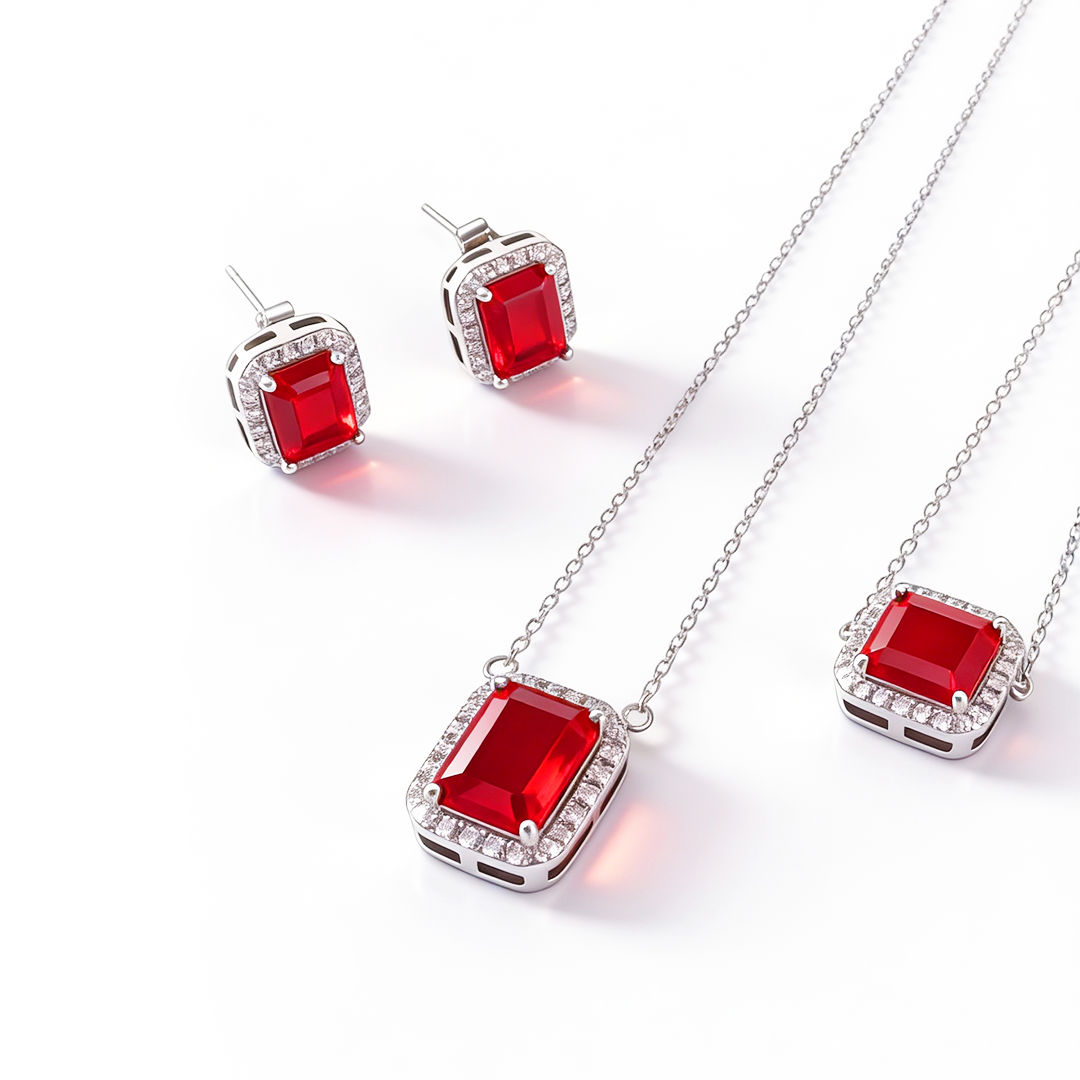 Conjunto Rubra Prata 925