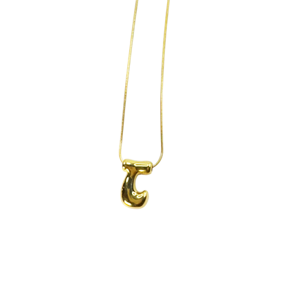 Colar Pingente Letras